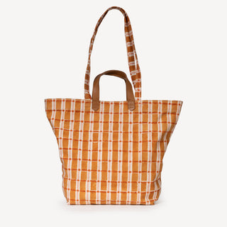 Carryall Tote - Ember Plaid
