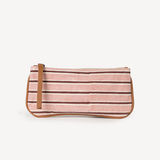 Pencil Pouch - Winter Berry Stripe