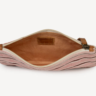 Pencil Pouch - Winter Berry Stripe