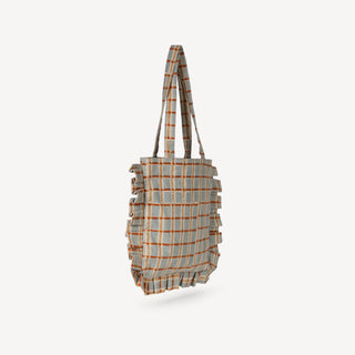 Momo Tote - Powder Plaid