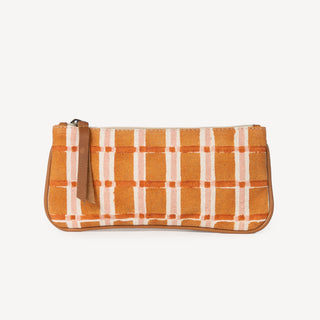 Pencil Pouch - Ember Plaid