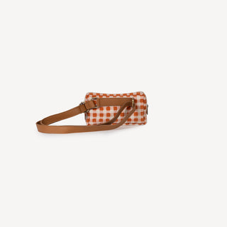 Block Print Belt Bag - Harvest Gold Gingham