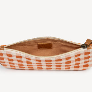 Pencil Pouch - Harvest Gold Gingham