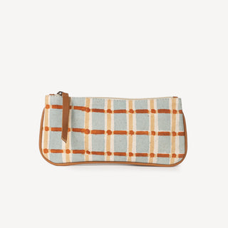 Pencil Pouch - Powder Plaid