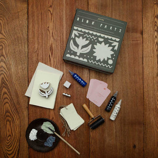 BLOK PARTI Stationery Kit - Tulip Print