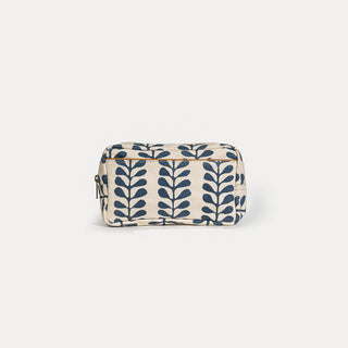 Block Print Belt Bag - Indigo Fern