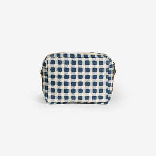 Camera Bag - Indigo Gingham