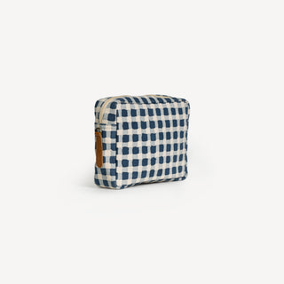 Camera Bag - Indigo Gingham