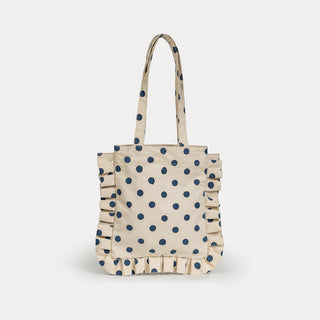 Momo Tote - Indigo Dot