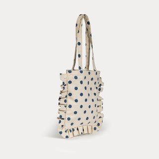 Momo Tote - Indigo Dot
