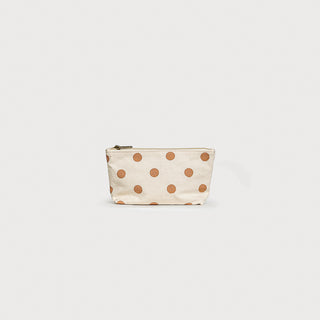 Small Waterproof Pouch - Clay Dot