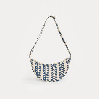 Moon Sling Bag - Indigo Fern