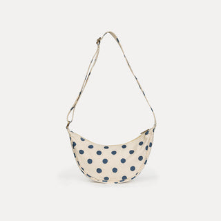 Moon Sling Bag - Indigo Dot