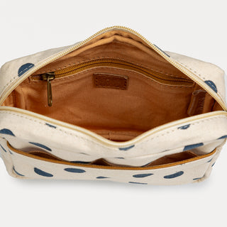 Camera Bag - Indigo Dot