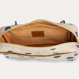 Block Print Belt Bag - Indigo Dot